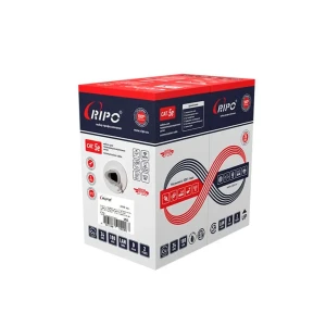 91247595 Кабель Ripo Standart UTP 4 нг-LSZH CAT5E 24AWG медь 305 м STLM-1339944