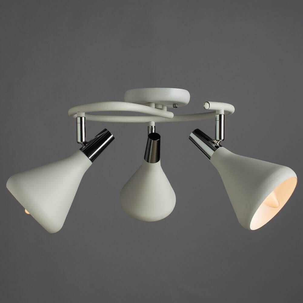 Спот потолочный белый с 3 плафонами Arte Lamp 73 A9155PL-3WH ARTE LAMP 73 00-3924014 Белый  - Вид №1