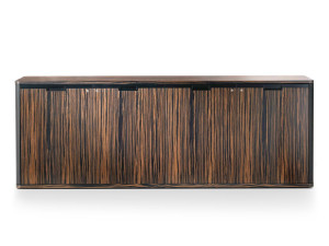 Деревянный офисный шкаф с распашными дверями