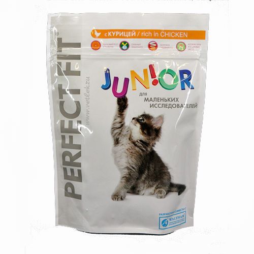 Т0033166 Корм для котят курица сух. 190г Perfect Fit 