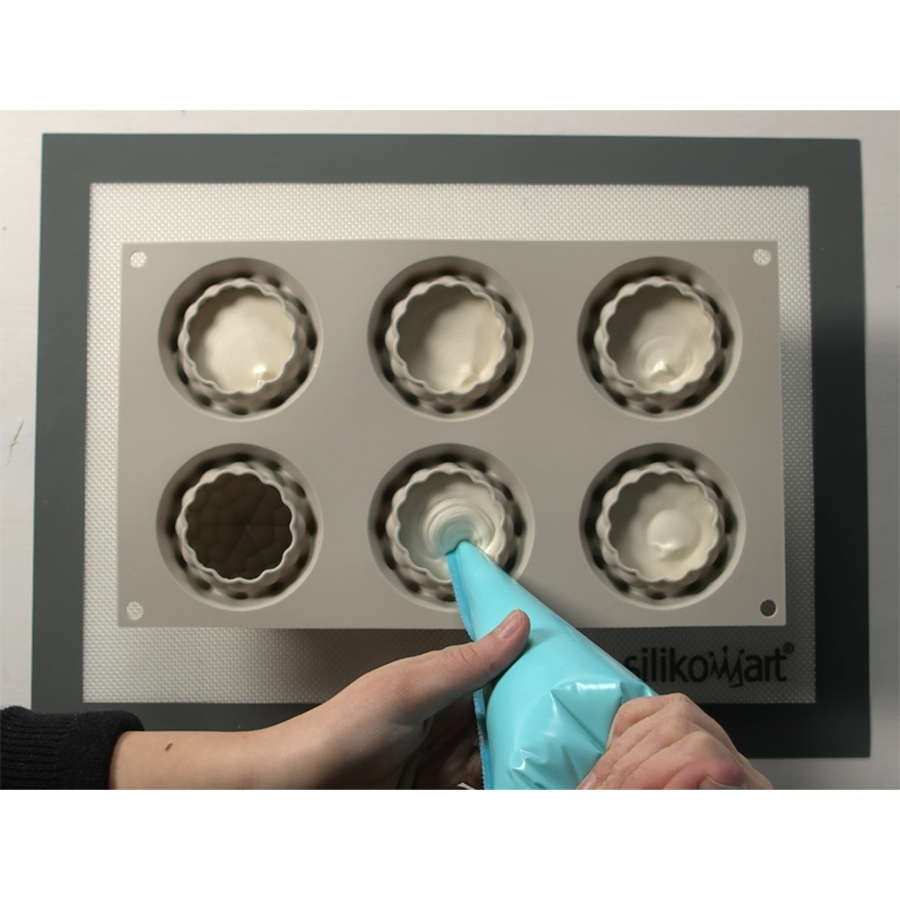 26.299.13.0065 Форма для приготовления пирожных segreti del bosco 18 х 34 см силиконовая Silikomart  - Вид №4