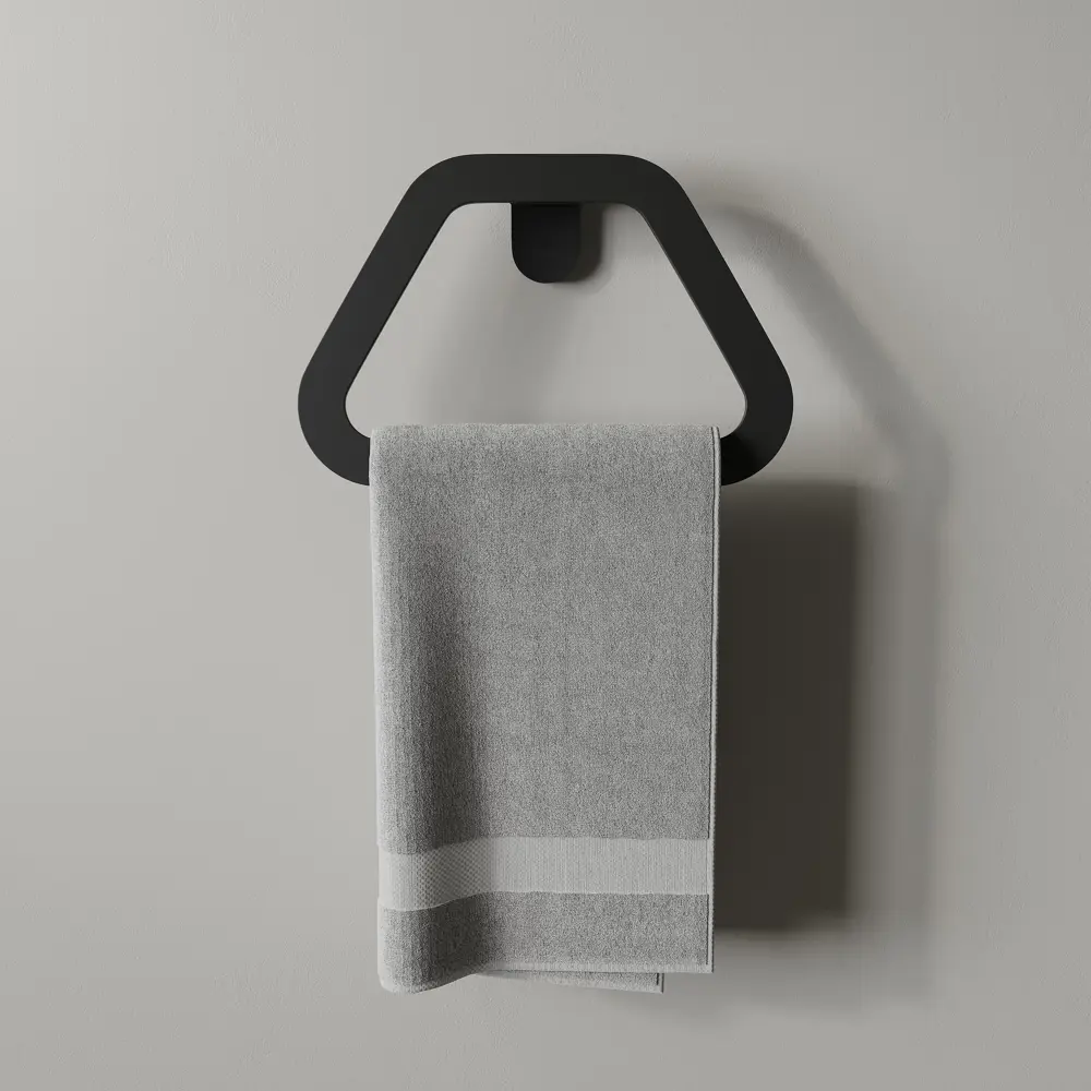 IDDIS Lahta - элегантное черное кольцо для полотенец 89379379 STLM-1582653 - Вид №2