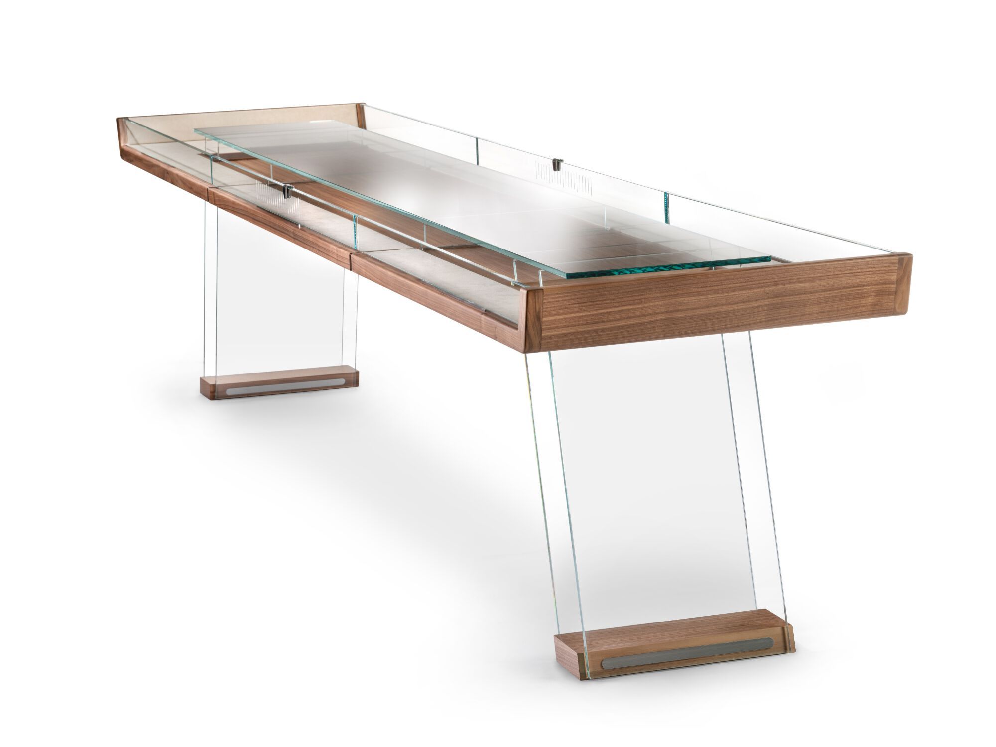 Стол для Шаффлборда из массива дерева и стекла Impatia ARCH-00098020 - Вид №3