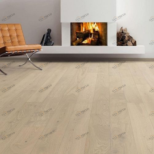 Паркетная доска Haro 4000 Series Top connect Песочно-Серый Маркант структурированный 535449 Дуб Рустик с брашью (Текстурированная) 2200х180 мм 1000900649