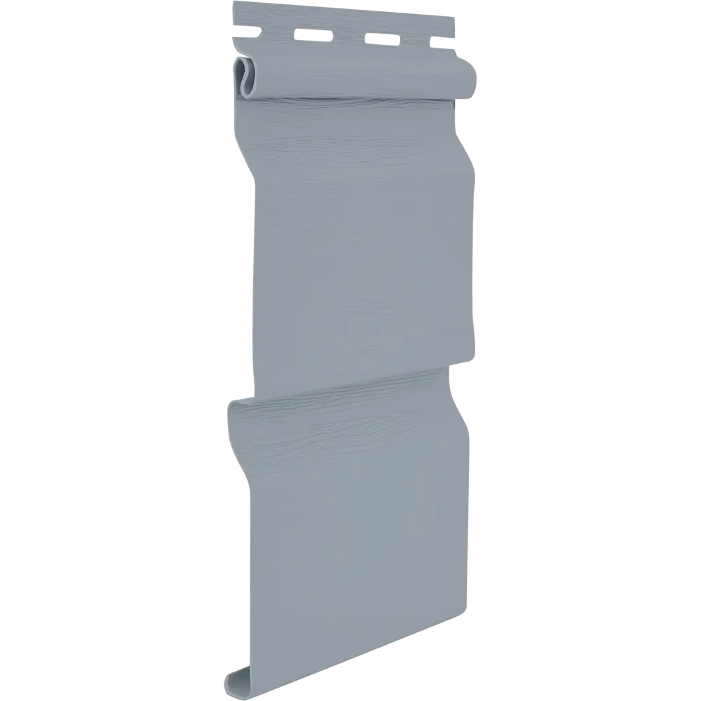 Сайдинг виниловый FineBer Брус 3 м Серый 0.615 м² STLM-2024145 - Вид №1