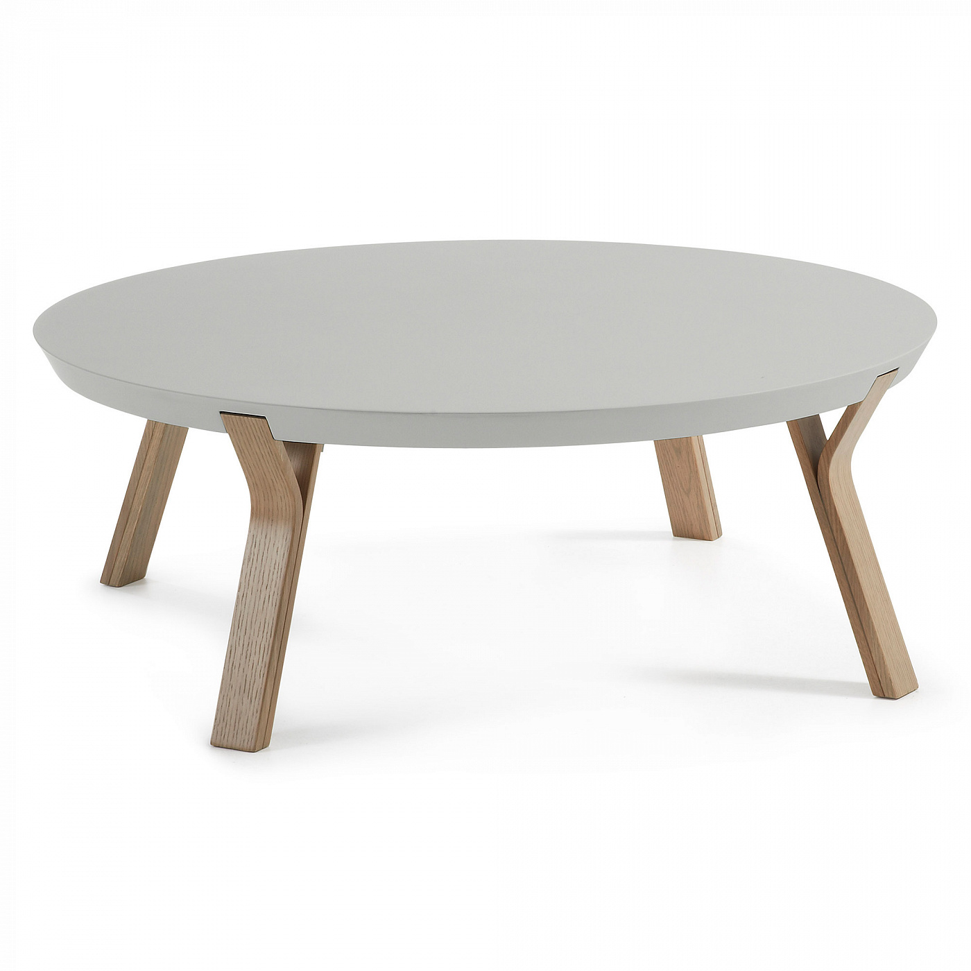 073375 Журнальный столик Solid серый матовый La Forma Dilos  - Вид №1