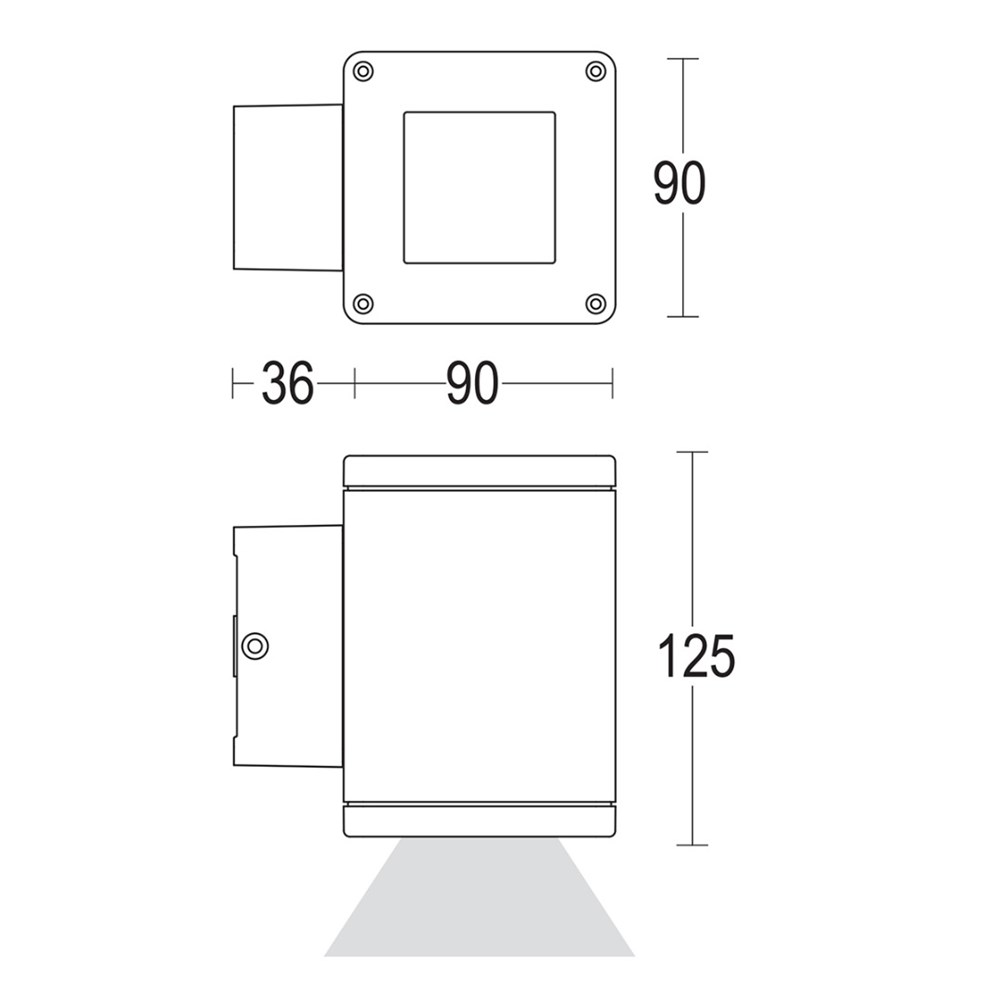 MicroTorre SP Ghidini Torre SP .05 Темно-Cерый (Матовый)  - Вид №1