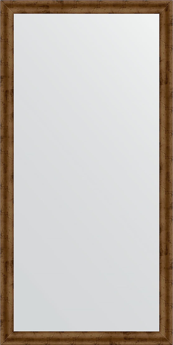 BY 0699 Зеркало в багетной раме - красная бронза 37 mm EVOFORM Definite