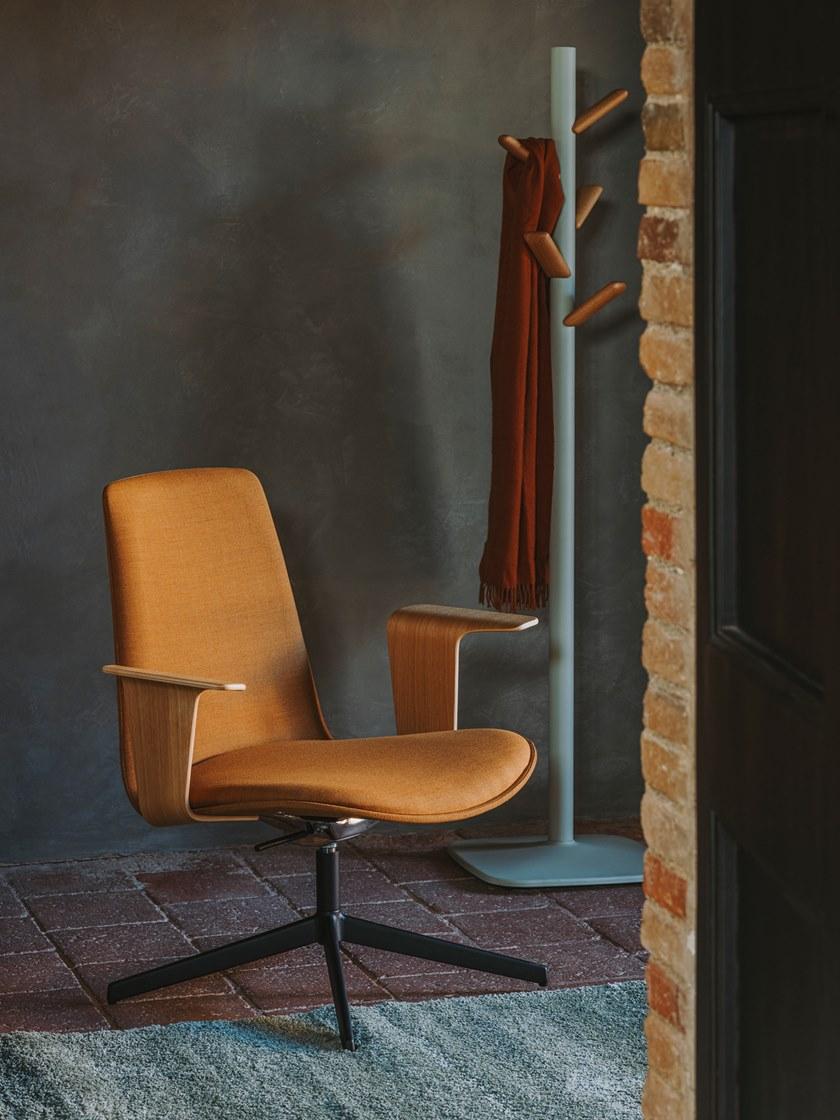 ENEA Кресло из ткани с 4 спицами и подлокотниками Lottus lounge sun-id-1427539 - Вид №11