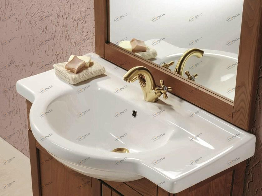 Mobiltesino Тумба под умывальник с зеркальными дверцами Natura Nt 62