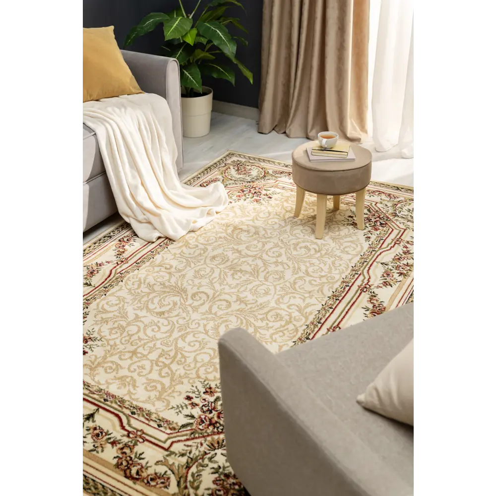 Ковер полипропилен Fortune L008K 250x350 см цвет кремовый 82182732 STLM-2022299 MERINOS  - Вид №5