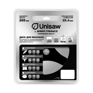 86669580 Нож для триммера Unisaw сталь 3T STLM-0070684 Santreyd