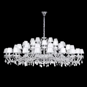 Подвесная люстра Crystal Lux Blanca SP60 белая CRYSTAL LUX ДИЗАЙНЕРСКИЕ, BLANCA 059429 Белый