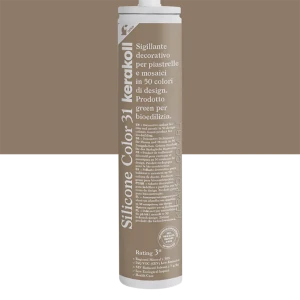 90813224 Герметик KERAKOLL SILICONE COLOR 31 Коричнево-бежевый 310мл STLM-0945781