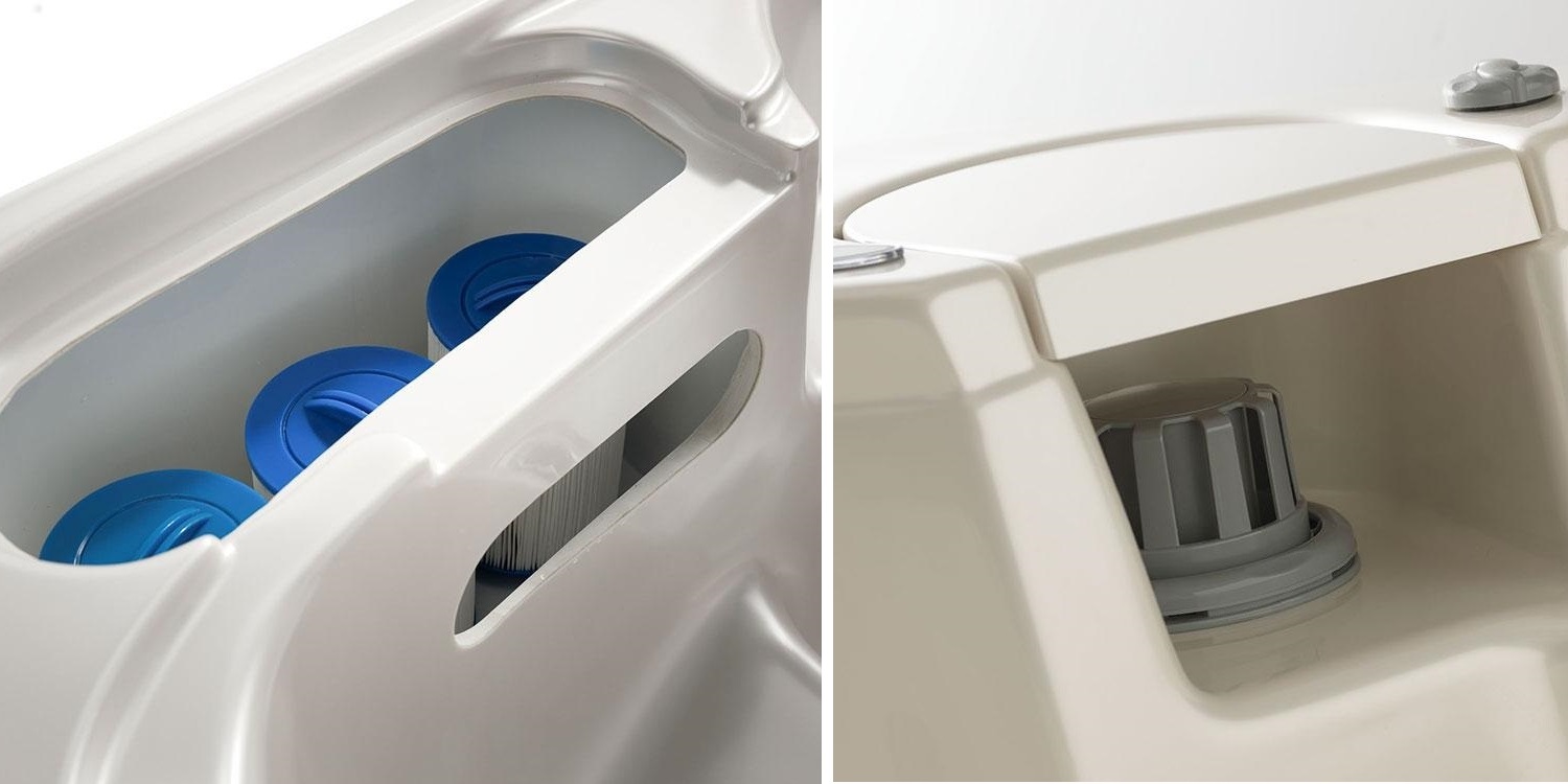 Домашний бассейн My Spa 195_E SG Glass1989 Portable Spa RQ00N110110 - Вид №3