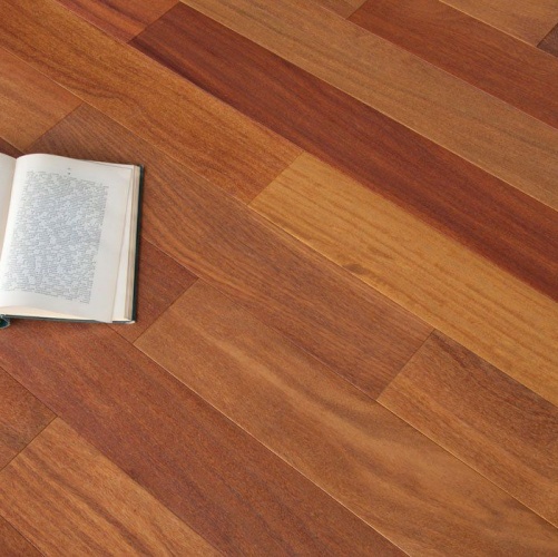 Массивная доска Magestik floor Под лаком (экзотика) Золотой Кумару (Гладкая) 300-1800х122 мм MGK Magestic floor 2600300131 - Вид №3