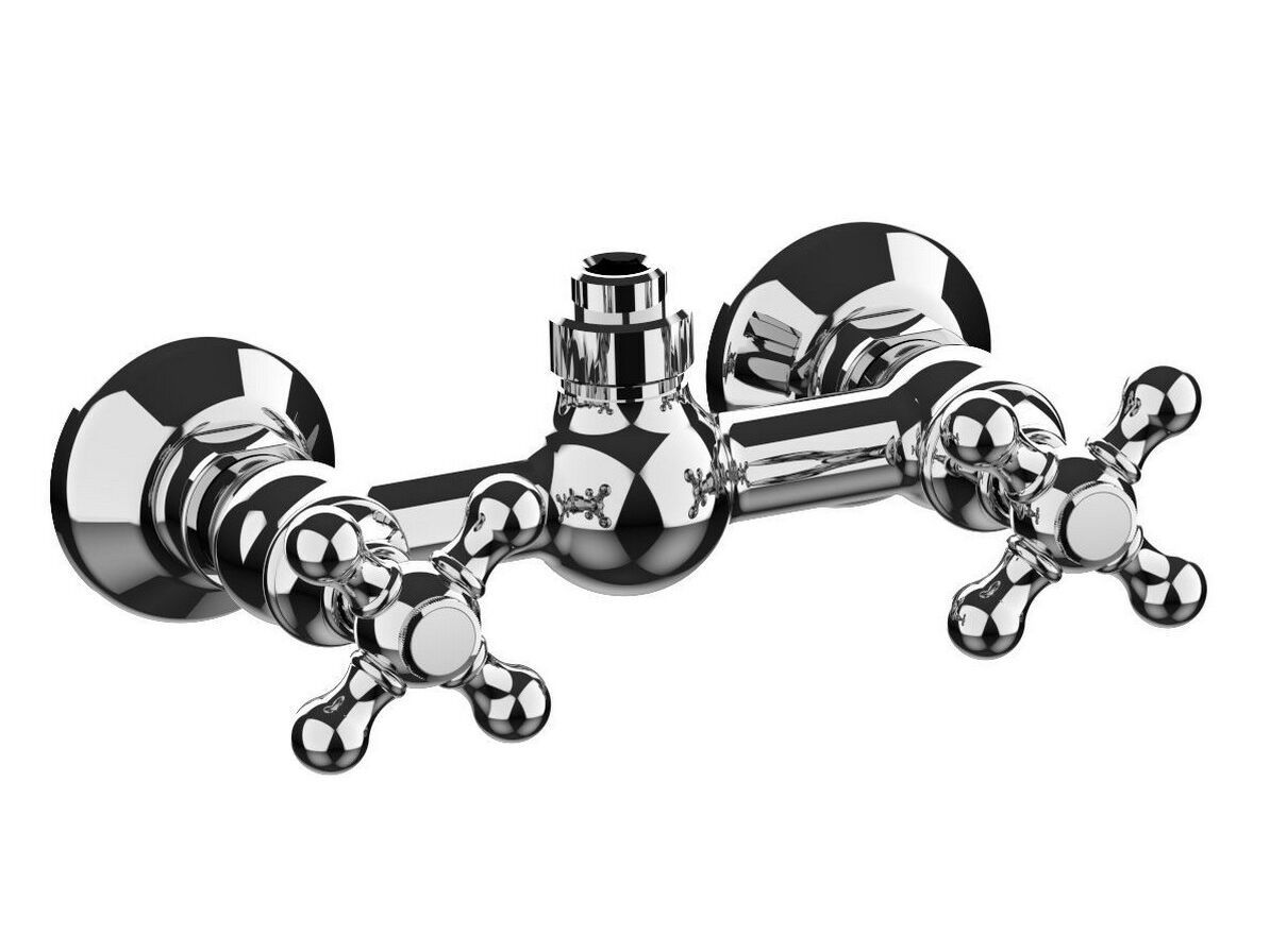 Наружный смеситель для душа с 2 отверстиями Rubinetterie Frattini Dedra ARCH-00146641