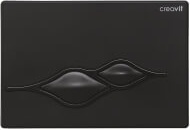 GP1002.01 Кнопка для инсталляции UFO черная матовая Creavit 