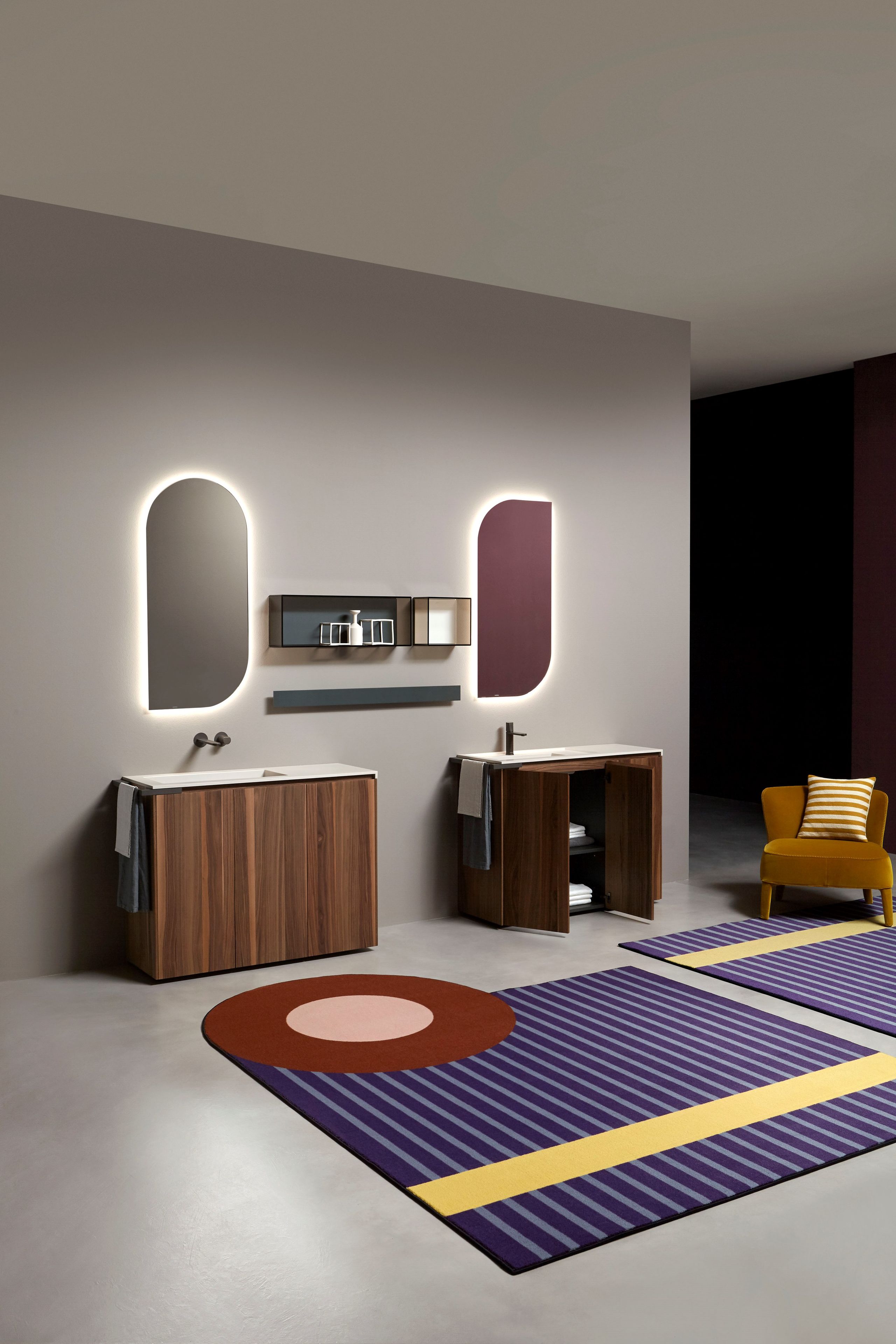 Напольный умывальник с дверцами Antoniolupi Piana ARCH-00004523