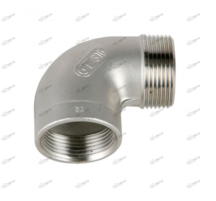 GENEBRE 0092n 06 Колено 90º, резьба M-F NPT 