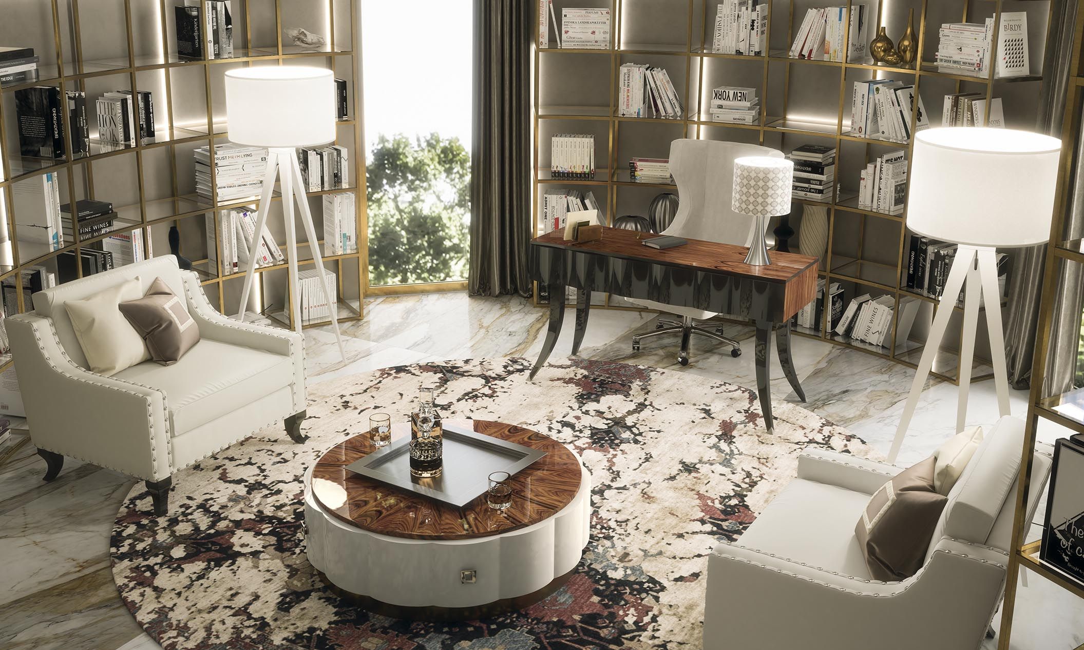 Тканевое регулируемое по высоте вращающееся офисное кресло GUERRA VANNI ARCH-00070208 - Вид №2