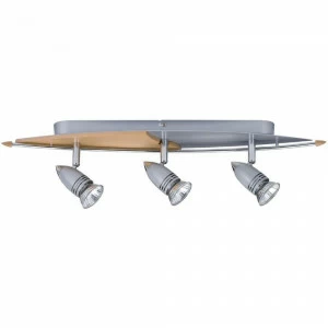 Спот потолочный бежевый с 3 плафонами Paulmann Hilke 66213 PAULMANN HILKE 00-3926998 Бежевый