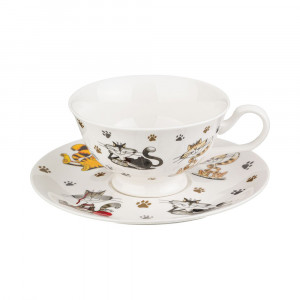 359-233 Посуда фарфоровая НАБОР ДЛЯ ЗАВТРАКА НА 1 ПЕРСОНУ 3 ПР. "ВЕСЕЛЫЕ ДРУЗЬЯ" 1 400 мл Lefard