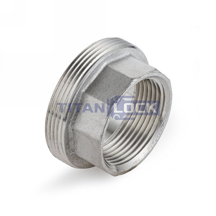 Американка нержавеющая (AISI304) 1/4", ВР/НР TL1/4UFM TITAN LOCK  - Вид №7