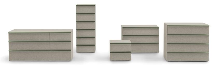 Bolzan Letti Комод из дерева и ткани Oikos sun-id-1506029 - Вид №2