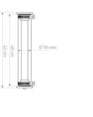 Светодиодный настенный светильник из боросиликатного стекла In Stock DCW ARCH-00002383 - Вид №1