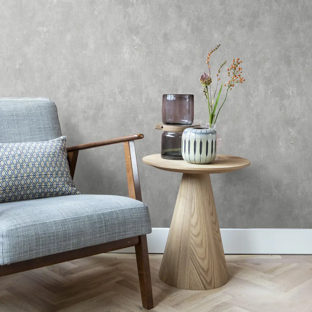 Обои флизелиновые Wall Up Mousson серо-графитовые 1.06 м 650822 STLM-2062660 - Вид №3