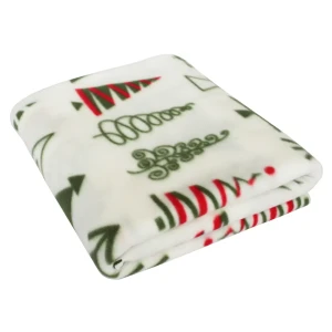 Плед Ёлочки» 130х170 см флис