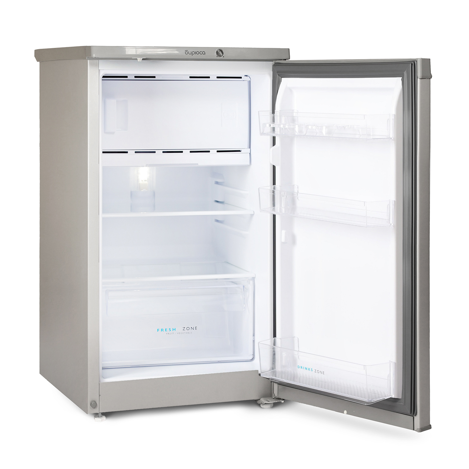 9283693 Холодильник компактный   БИРЮСА M408 серебристый STDN-0096294 - Вид №4