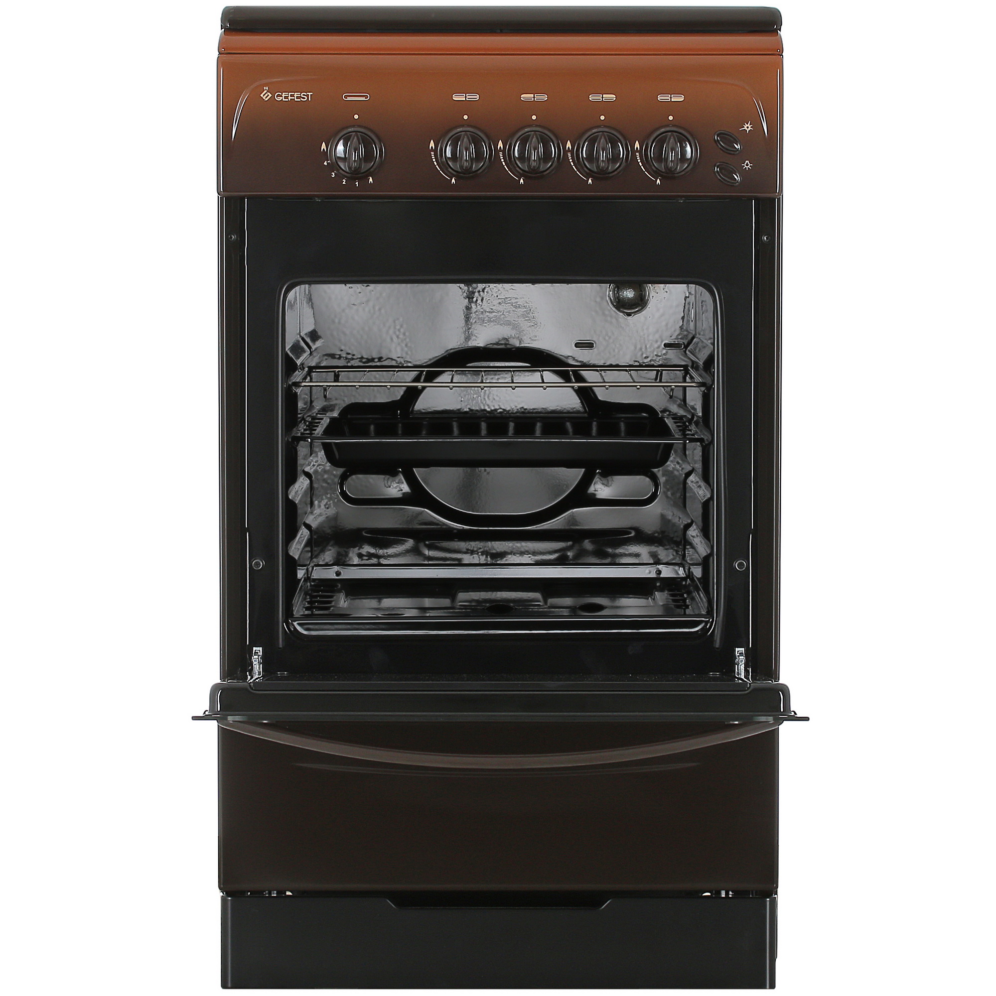 9114582 Газовая плита Gefest GS 3206 В GC коричневый STDN-0082489 - Вид №7