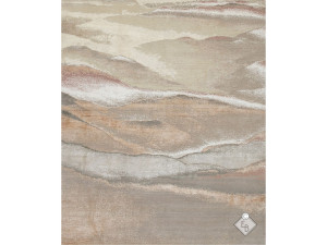 Прямоугольный ковер из бамбукового шелка и шерсти