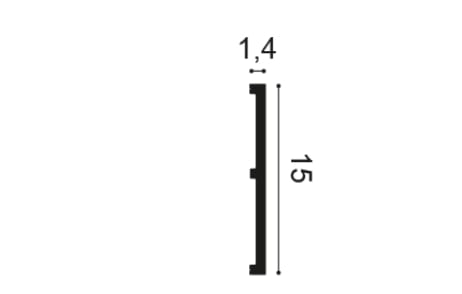 Плинтус Duropolymer® Orac SX168 ARCH-00131224 - Вид №3