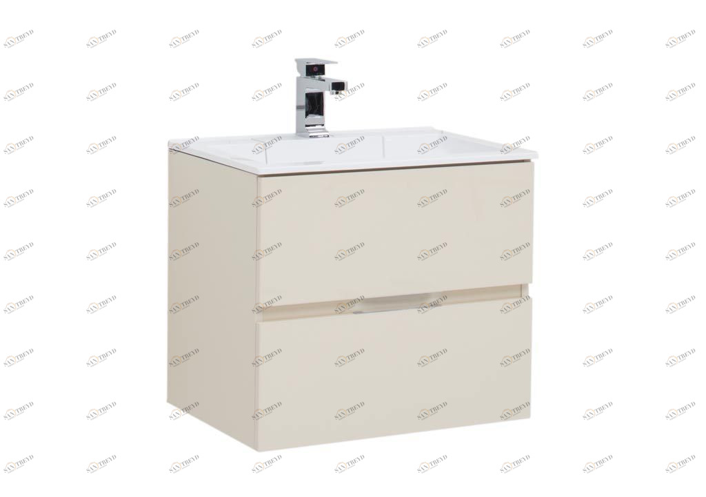 Тумба под раковину Aquanet Алвита 60 бежевый sun-id-275987