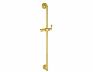 036024.000.00 Душевая штанга с выдвижным держателем для ручного душа Золото 24К