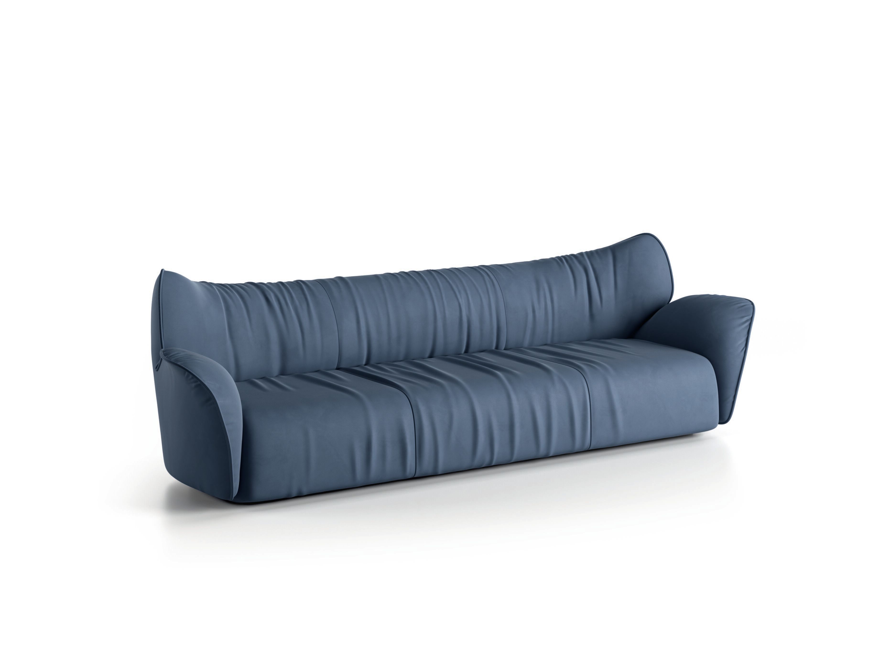 Кожаный диван Natuzzi Italia пышные ARCH-00039419 - Вид №4