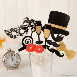 NX1012 Аксессуары для фотографий 'Party' Dekoraniaevents Bodas