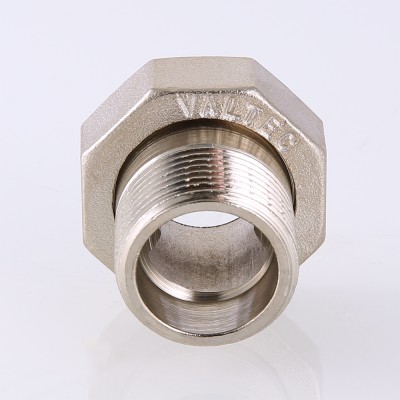 VTr.015.N.04 Фитинг резьбовой – полусгон с накидной гайкой Valtec 1/2"  - Вид №6