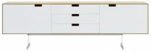Cappellini Буфет лакированный с распашными дверцами Simplon S8_s1b