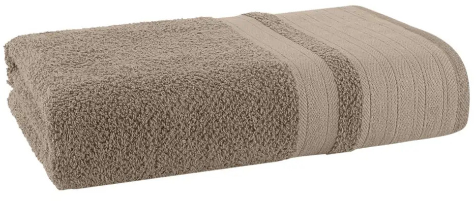 91535043 Полотенце махровое TAC Diamond 1715-11504 для ванной, 70x140 см, цвет коричневый STLM-1059395