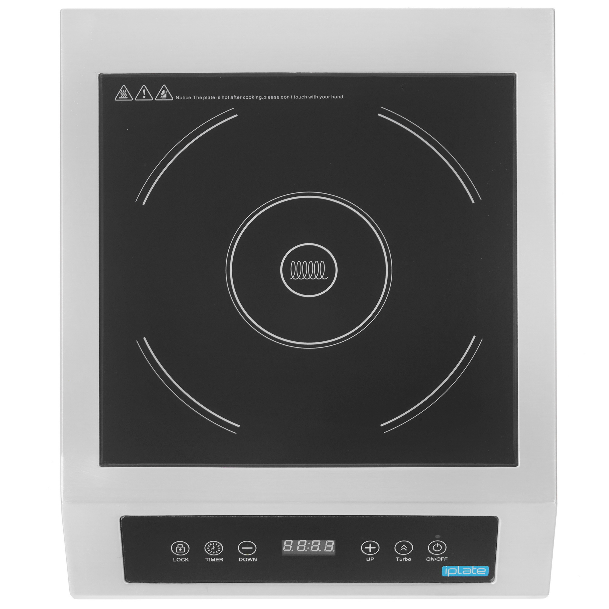 5306669 Плита компактная электрическая iPlate 3500 ALINA черный STDN-0146669