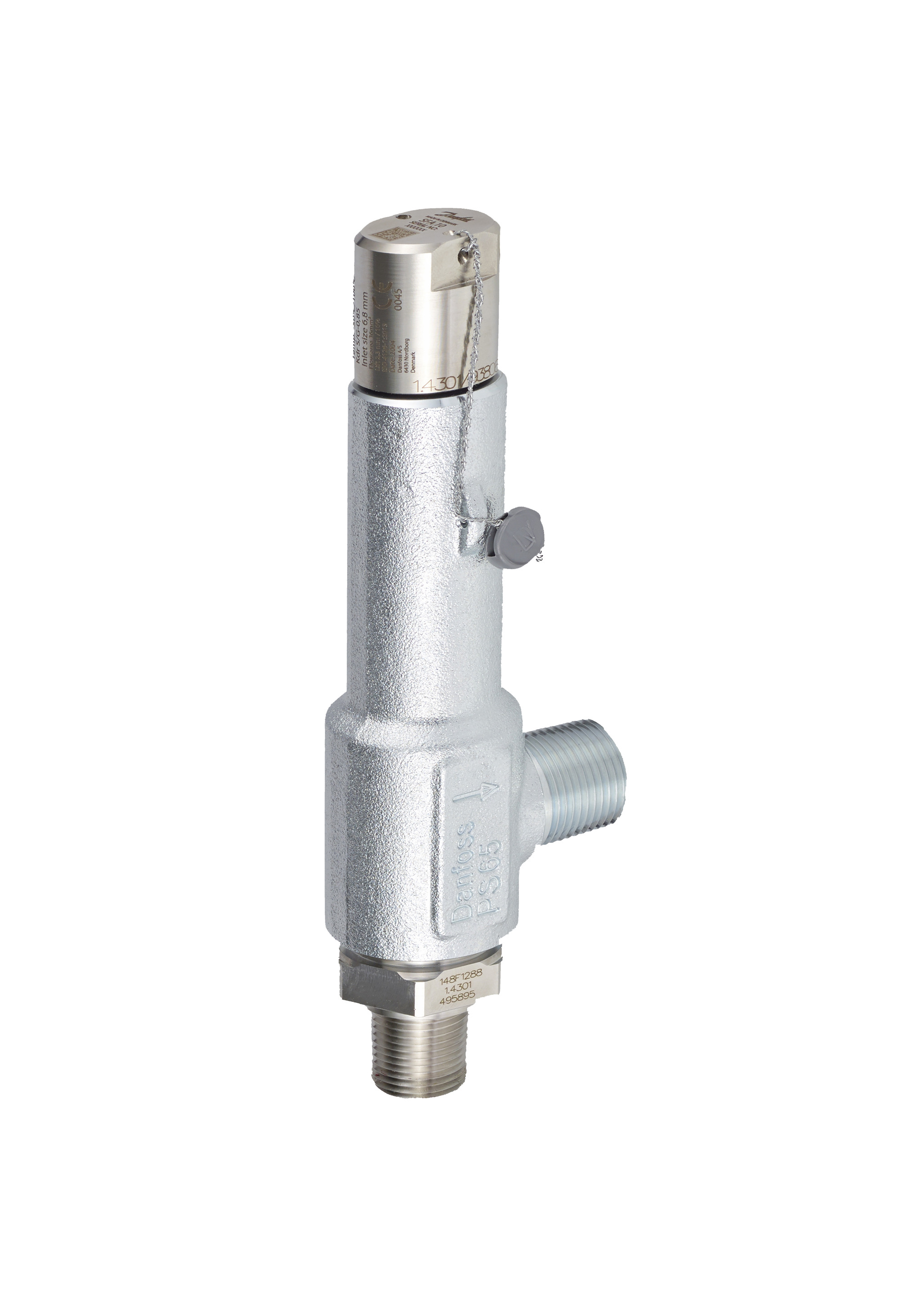 Danfoss SFA 10 — предохранительные клапаны, зависящие от противодавления с уставкой открытия 10-65 бар SFA 10H T 247 Клапан предохранительный 148F4247  - Вид №12