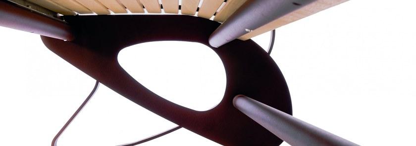 Euroform W Скамья из дерева с подлокотниками со спинкой  1010  - Вид №3