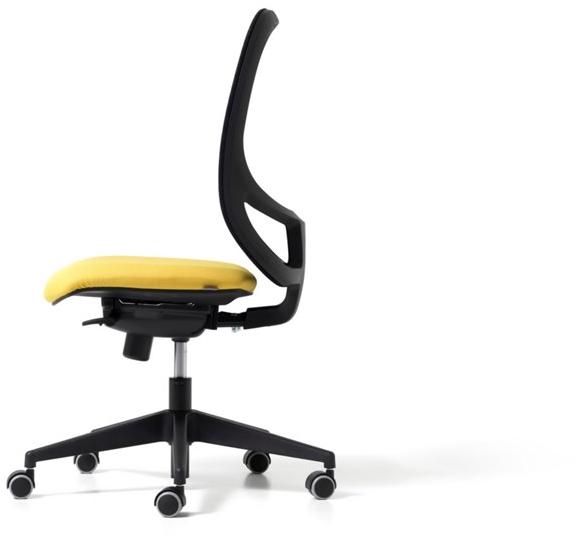 Diemme Регулируемое по высоте офисное кресло из 5-спицевой сетки с колесами Hop sun-id-1449473 - Вид №2