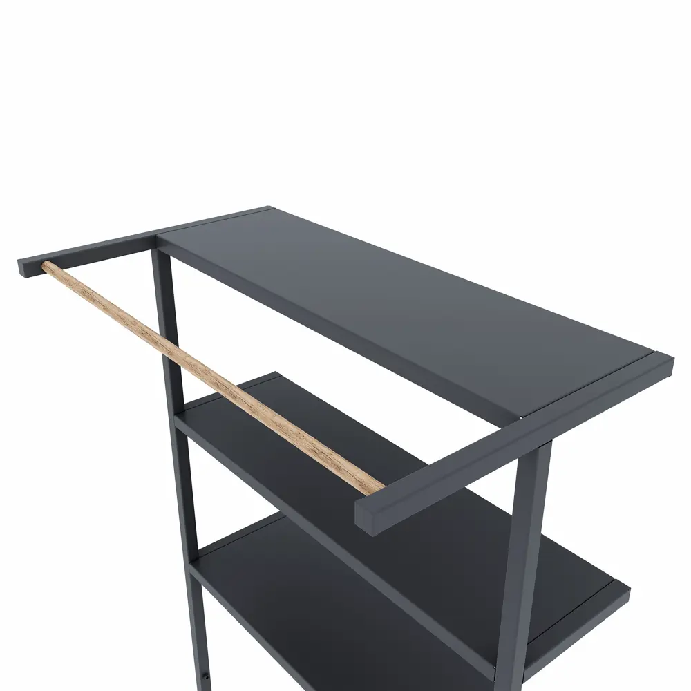 Стеллаж Konsensa Бруклин для стиральной машины с полками и штангой 89375195 STLM-1478158 - Вид №3