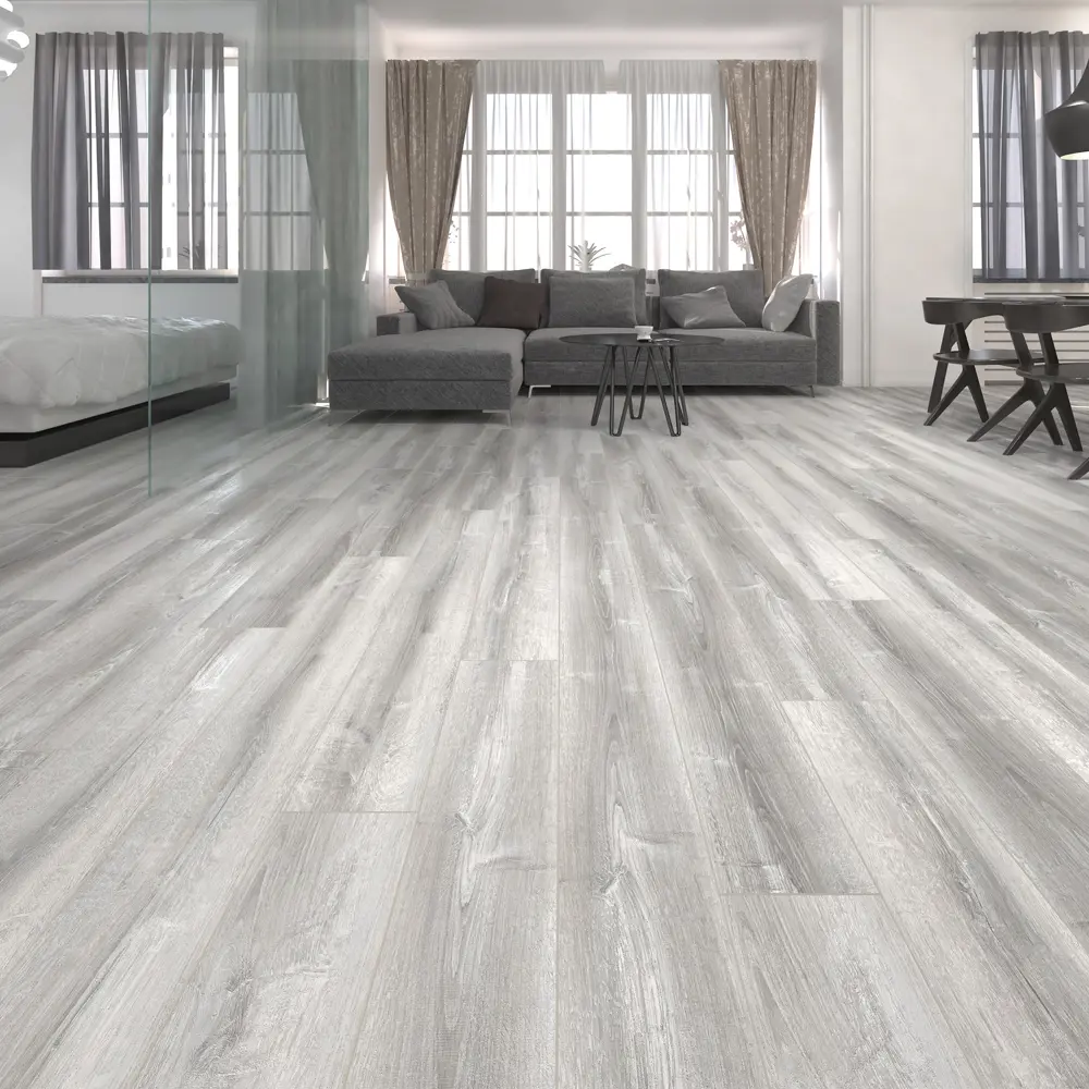 ARTENS Ламинат «Дуб Фабиан» с фаской - серый напольный декор 86418955 STLM-0068836 - Вид №6