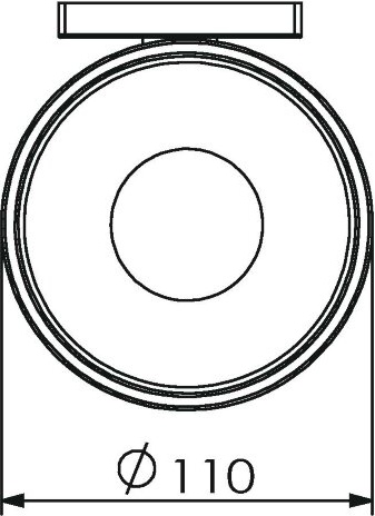 10915A Мыльница подвесная цвет хром LANGBERGER ALSTER - Вид №2